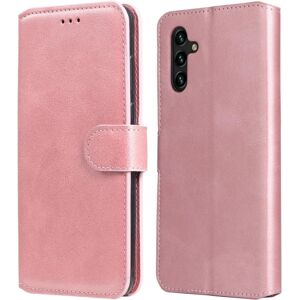 SKALO Samsung A13 5G Classic Pungetui - Rosa guld Pink gold