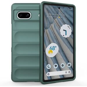 SKALO Google Pixel 7a Rugged Bumpers TPU-Cover Green