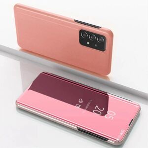 SKALO Samsung A53 5G Clear View Mirror Etui - Rosa guld Pink gold