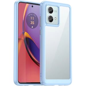 SKALO Motorola Moto G84 5G Farve Bumper Cover - Blå Blue