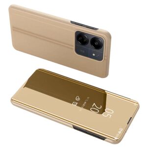 SKALO Xiaomi Redmi 13C 4G Clear View Mirror Etui - Guld Gold