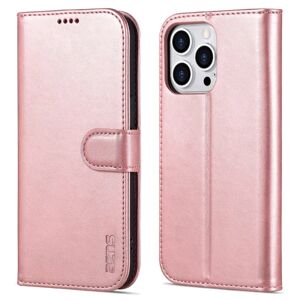 SKALO iPhone 15 Pro AZNS Pungetuie - Rosa guld Pink gold