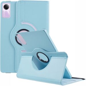 SKALO Xiaomi Redmi Pad SE 360 Litchi Flip Cover - Turkis Turquoise