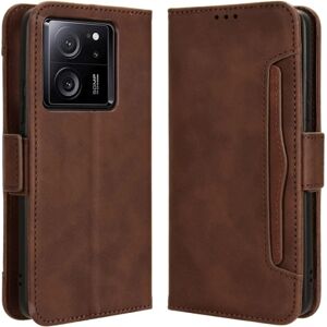 SKALO Xiaomi 13T/13T Pro 6-RUM Pungetaske - Brun Brown