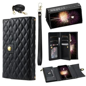 SKALO Samsung S24 Evelope Clutch 8-RUM - Sort Black