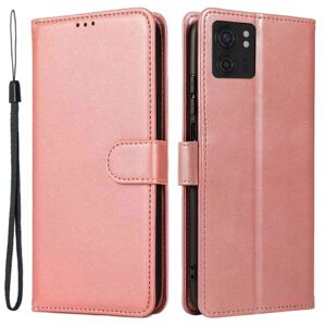 SKALO Motorola Edge 40 5G Premium Wallet Flip Cover - Rosa guld Pink gold