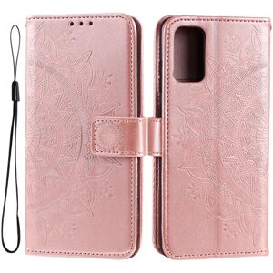 SKALO Samsung A53 5G Mandala Flip Cover - Rosa guld Pink gold