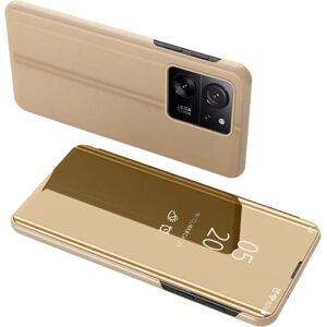 SKALO Xiaomi 13T/13T Pro Clear View Mirror Etui - Guld Gold