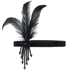 Hovedstykke til kvinder Feather 20s dekorative pandebånd