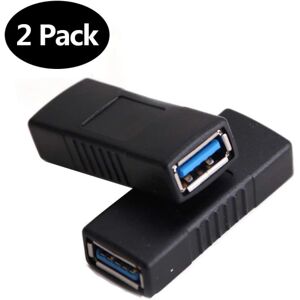 GGNO 2 STK SuperSpeed USB 3.0 Type A koblingsadapter hun til hun