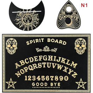 Spådomspendelplade i trægraveret magisk tavle Ouija Boa - Perfet 1