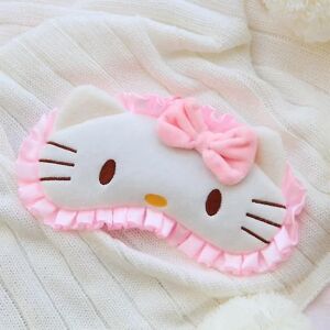 Sanrio Hellokitty Mymelody Kawaii Tegnefilm Sovende Øjenmaske Pige Skønhed Øjenmaske Ispakke Blonderskygge Sovende Øjenmaske helloKitty