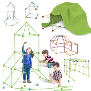 DIY Fort byggeklodser Kit Play Tents House - Perfet