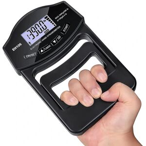 Grib Strength Tester, 396lbs/180kg Digital Hånddynamometer Grip Strength Meter USB LCD Display Hånd - Perfet