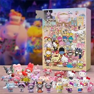 2023 Cross Border Christmas Advent Christmas Sanrio Blind Box Grinch Blind Box 24-dages nedtællingskalender Blind Box Sanrio