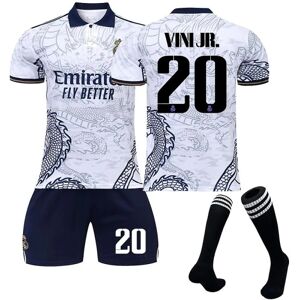 Sæson 22-23 Real Madrid Dragon Pattern Football Shirt VINI JR. 20 XS