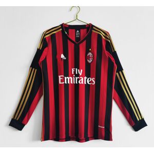 Retro egen 13-14 AC Milan hjemmetrøje langærmet Maldini NO.3 L