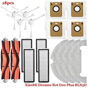 For Xiaomi Dreame Bot D10 Plus Rls3d Robotdammsugar Reservdele