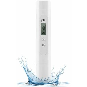 Elektronisk PH-måler-tester, 0 til 14 pH-måleområde, højpræcisions-pH-tester til svømmebassiner, pH-måler til swimmingpool, akvarium, drinki