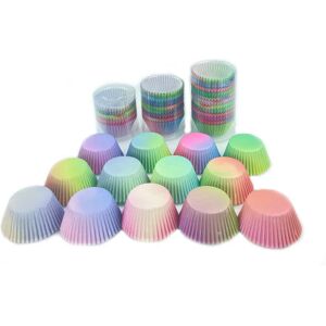 100 stk cupcake liners pakke til bryllupper, fødselsdage, babyshower eller feriefester