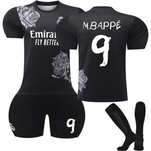 2024-2025 Real Madrid Special Co branded Edition børne fodboldtrøje nr. 9 Mbappé 28