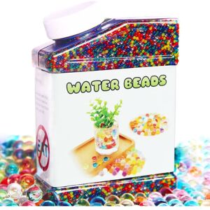 Water Beads Pack Rainbow Mix 50.000 perler Voksende bolde, Jelly Water Gel Perler til børn Sanselegetøj, vaser, planter, bryllup og boligindretning