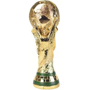 Champions League World Cup Model Rekvisitter Resin Vigorous Trophy God Resin Craft Club Fan Souvenirs (13 cm),