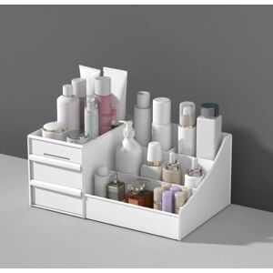 Makeup Organizer Desktop Organizer HVID White