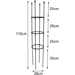 Have espalier Plantestøtte espalier HØJDE 110CM HØJDE 110CM Height 110cm