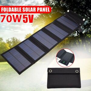 70W USB Folde Solpanel