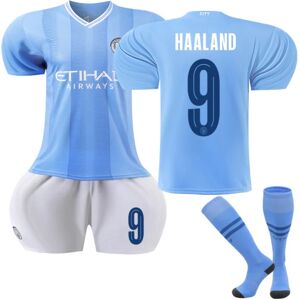 23-24 Manchester City Champions League Edition Hjemmefodbolddragt nr. 9 Haaland 26