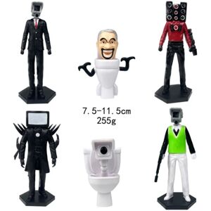 6-17stk Toilet Man Skibidi Model 6STK-B 6STK-B