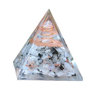 Krystalsøjlepyramide Energi Orgone Sten 6CM 6cm