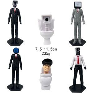 6-17stk Toilet Man Skibidi Model 6STK-C 6STK-C