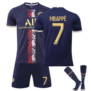 22-23 Paris Saint G ermain Special Edition skjorte til Kid nr. 7 Mbappe 18