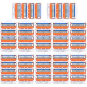 Pakke med 4 - 52 barbermaskiner til mænd med Fusion 5-kompatibelt blad 48 pack