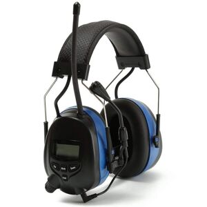 Tech of sweden Hørselsbeskyttelse med Bluetooth og radio Blue