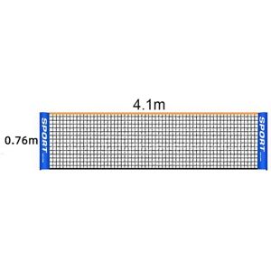 3/4m tennisnet bærbar foldning enkel (3M)