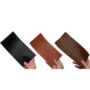 Selvklæbende Læder Patch - Læder - 50x100 cm Light brown