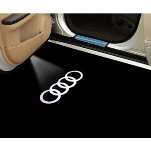 Velegnet til Audi Aodi velkomstlys A4LA5A6L atmosfærelys A7A8LQ3Q5Q7 dør laserprojektionslys (2 pakker)