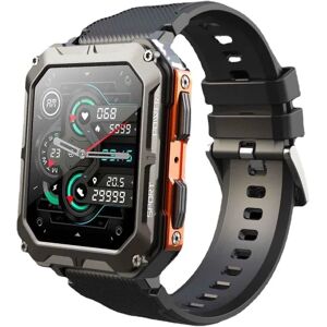 C20pro (DaFit) Bluetooth-opkalds-smart-ur udendørs tresikret sport multifunktionelt sports-smart-ur [DB] Orange