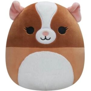 Squishmallows 19 cm, Garret den brune og hvide marsvin