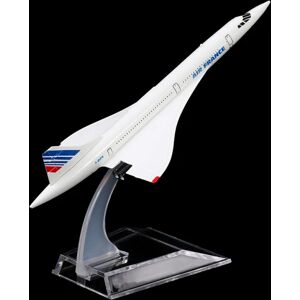 Jettbuying 16 cm Air France Concorde Supersonic Jet Airplane Aircraft Airp White one size