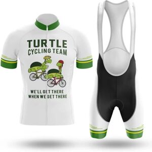 2023 Team Cykeltrøje Sæt Sommer Kortærmet Åndbar MTB cykel Cykeltøj Maillot Ropa Ciclismo Uniform Suit Photo Color-1 Asian Size -4XL