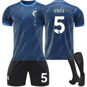 23-24 Chelsea Jersey Away Børneelev træningssæt NO.5 ENZO S