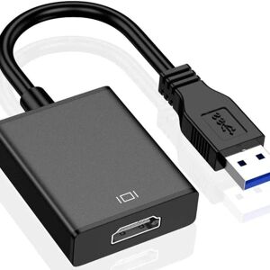 USB til HDMI-adapter: USB 3.0/2.0 til HDMI-konverter