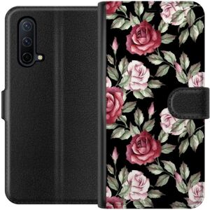 OnePlus Nord CE 5G Tegnebogsetui Blomster