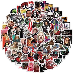 100 stk Horror Stickers til Teenagere Voksne Vandtætte Vinyl Stickers