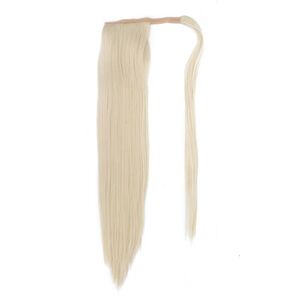 Kvinder langt lige hår Extension hestehale paryk klip i hestehale falsk hår stykke Styling 01#