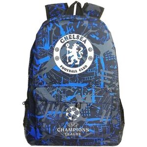 Graffiti Chelsea Uefa Champions League Skuldertaske Fan Rygsæk Student Skoletaske Opbevaringstaske